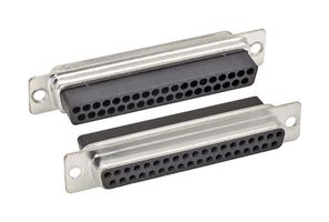 L-COM C&P37F D SUB CONN, RCPT, DC, 37POS, CRIMP