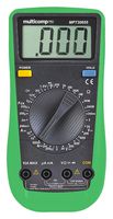 MULTICOMP PRO MP730655 数字万用表, HH, TRMS, 10A, 600V