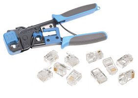IDEAL 33-700 压接套件, 模制连接器, 公, 棘齿