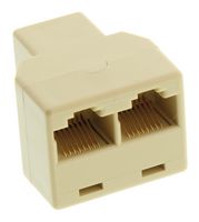 L-COM TDS1039-8C. 直列式适配器, RJ45 插座-RJ45 插座