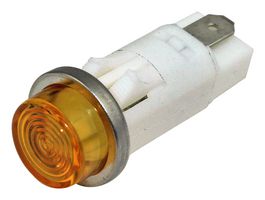 VCC / VISUAL COMMUNICATIONS COMPANY 1092QC3-28V 发光二极管指示器, 面板, 12.7MM, 琥珀黄, 28V