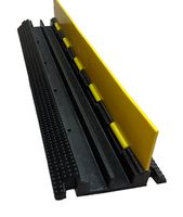 IO AUDIO TECHNOLOGIES CSL20102-03 电缆保护器, 2通道, 3英尺, 黑色/黄色
