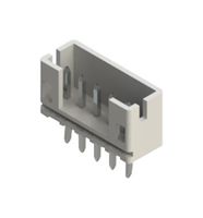 EDAC 140-505-415-001. PIN HEADER CONN, BRASS, 5POS, 1ROW, 2MM