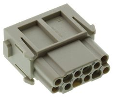 HARTING 09140123101 矩形连接器模块, 母, 12路