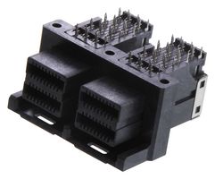 AMPHENOL COMMUNICATIONS SOLUTIONS G40H12331HR 输入/输出连接器, MINI SAS HD, 直角 母, 72路