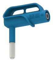 CAL TEST ELECTRONICS CT4516-6 6MM MAGNETIC CONN-SHEATHED 4MM JACK, BLU