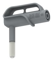 CAL TEST ELECTRONICS CT4516-8 6MM MAGNETIC CONN-SHEATHED 4MM JACK, GRY