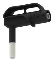 CAL TEST ELECTRONICS CT4518-0 8MM MAGNETIC CONN-SHEATHED 4MM JACK, BLK