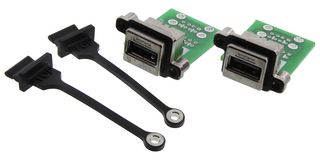 AMPHENOL COMMUNICATIONS SOLUTIONS MUSBAA1135 USB CONN, 2.0 TYPE A, RCPT, 4POS