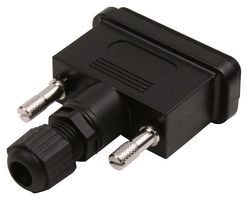 EDAC 627-230-015-010 连接器后壳, D-SUB, 尺寸 DA, ABS