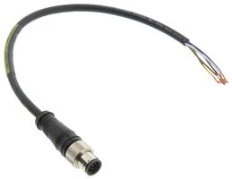 MOLEX T05006B30M003 CORDSET, PUSH-TO-LOCK, 5P, M12, 0.3M