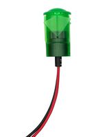 DIALIGHT 653-1204-103F 面板指示器, 绿色, 24VDC