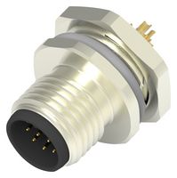 TE CONNECTIVITY T4132012121-000. 传感器连接器, 12路, 公, M12, 面板