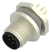 TE CONNECTIVITY T4142012081-000. SENSOR CONNECTOR, 8POS, PLUG, M12, PANEL