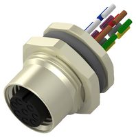 TE CONNECTIVITY T4171120008-001. 传感器线缆, 8P M12 母-自由线端, 7.9英寸