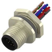 TE CONNECTIVITY T4171230012-001. 传感器线缆, 12P M12 公-自由线端, 7.9英寸