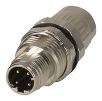 HARTING 21038811426 传感器连接器, 公, 4路, M12, 电缆