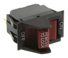 EATON 8166K23 船型开关, SPST, 20A, 250VAC
