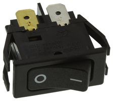 ARCOLECTRIC / BULGIN LIMITED C1250APBB-085W 船型开关, DPST, 10A, 250VAC, 黑色
