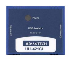 ADVANTECH BB-UH401. 紧凑型 USB 隔离器, 1-端口, 12MBPS, 5V