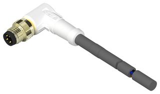 TE CONNECTIVITY T4061220004-005. M8 CABLE RA M 5M 4POS PUR CABLE