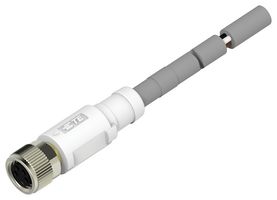 TE CONNECTIVITY T4061320004-004. M8 CABLE ST FEMALE 3M 4POS PUR CABLE