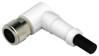TE CONNECTIVITY T4061410004-004. 线缆组件, M8 RA 母 3M 4路 聚氯乙烯电缆