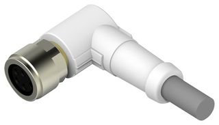 TE CONNECTIVITY T4061420004-005. M8 CABLE RA FEMALE 5M 4POS PUR CABLE