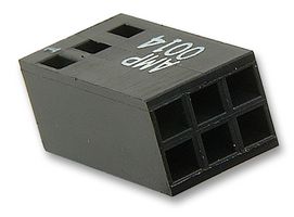 TE CONNECTIVITY - AMP 87456-2. WTB HOUSING, RCPT, 6POS, 2ROW, 2.54MM