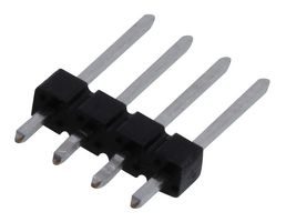 AMPHENOL COMMUNICATIONS SOLUTIONS 10082627-404HLF CONN, HEADER, 4POS, 1ROW, 2.54MM