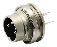 AMPHENOL SINE/TUCHEL T 3402 400 圆形连接器, 母, 6路, 焊接