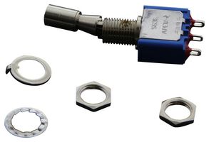 APEM 5636AB-2V. SWITCH, TOGGLE, SPDT, 6A, 250V