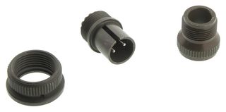 AMPHENOL INDUSTRIAL MS3106A12S-3P. 圆形连接器, 公 尺寸 12S, 2路
