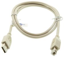 MULTICOMP PRO 10676 CABLE ASSEMBLY, USB 2.0, 3FT, BEIGE