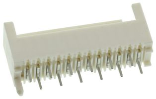 AMP - TE CONNECTIVITY 1-1971818-2 连接器, 针座, 12路, 1排, 2.5MM