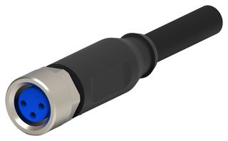TE CONNECTIVITY 1-2273001-3 传感器 线缆, 3P M8 母-自由线端, 5M