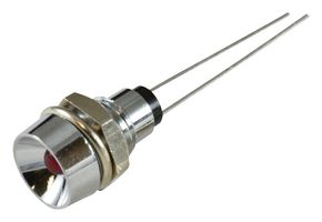DIALIGHT 676-2111-110F 面板指示器, 6.2MM, 红色, 2VDC