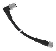 BANNER ENGINEERING BC-M12F4-M12M4A-22-5. SENSOR CORD, 4P M12 RCPT-PLUG, 16.4