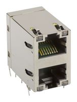 BEL MAGNETIC SOLUTIONS 0895-2C1R-GK RJ45 CONNECTOR, JACK, 8P8C, 2PORT, CAT5E