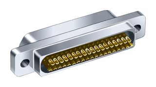 GLENAIR MWDM2L-15TSM 连接器, MICRO-D SUB, 母, 15路/焊杯