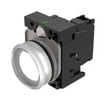 EAO 45-1T00.10K6.000.100 面板指示器, 白色, 24VAC/DC