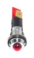 MALLORY FL1M-12SJ-1-R12V LED RED 12MM NUT 12VAC/DC STK £