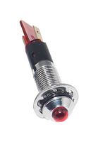 MALLORY FL1M-8SJ-2-R2V LED RED 8MM NUT 2VAC/DC STK £