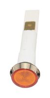 MALLORY FL1P-10NJ-4-Y110V 发光二极管, 黄色 10MM 螺母 110VAC/DC STK £