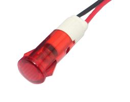 MALLORY FL1P-10QW-1-R110V LED RED 10MM SNAP 110VAC/DC UL STK £