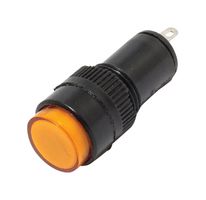MALLORY FL1P-12NJ-1-Y110V LED YEL 12MM NUT 110VAC/DC STK £