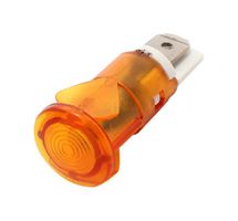 MALLORY FL1P-12QJ-1-Y2V 发光二极管, 黄色 12MM 卡扣式 2VAC/DC STK £