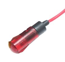 MALLORY FL1P-8QW-2-R2V LED RED 8MM SNAP 2VAC/DC STK £