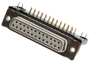 MOLEX / FCT 173109-0479 FCT DSUB RA PC RCPT 25 PN W/CLINCH