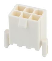 MOLEX 172447-0704 CONN, HEADER, 4POS, 2ROW, 4.2MM